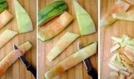 夏季吃瓜别扔皮,吃瓜不弃皮，美味与营养双丰收