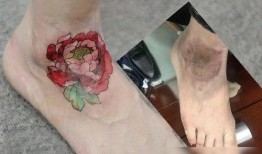 吃瓜纹身网红图片,潮流与个性的完美融合